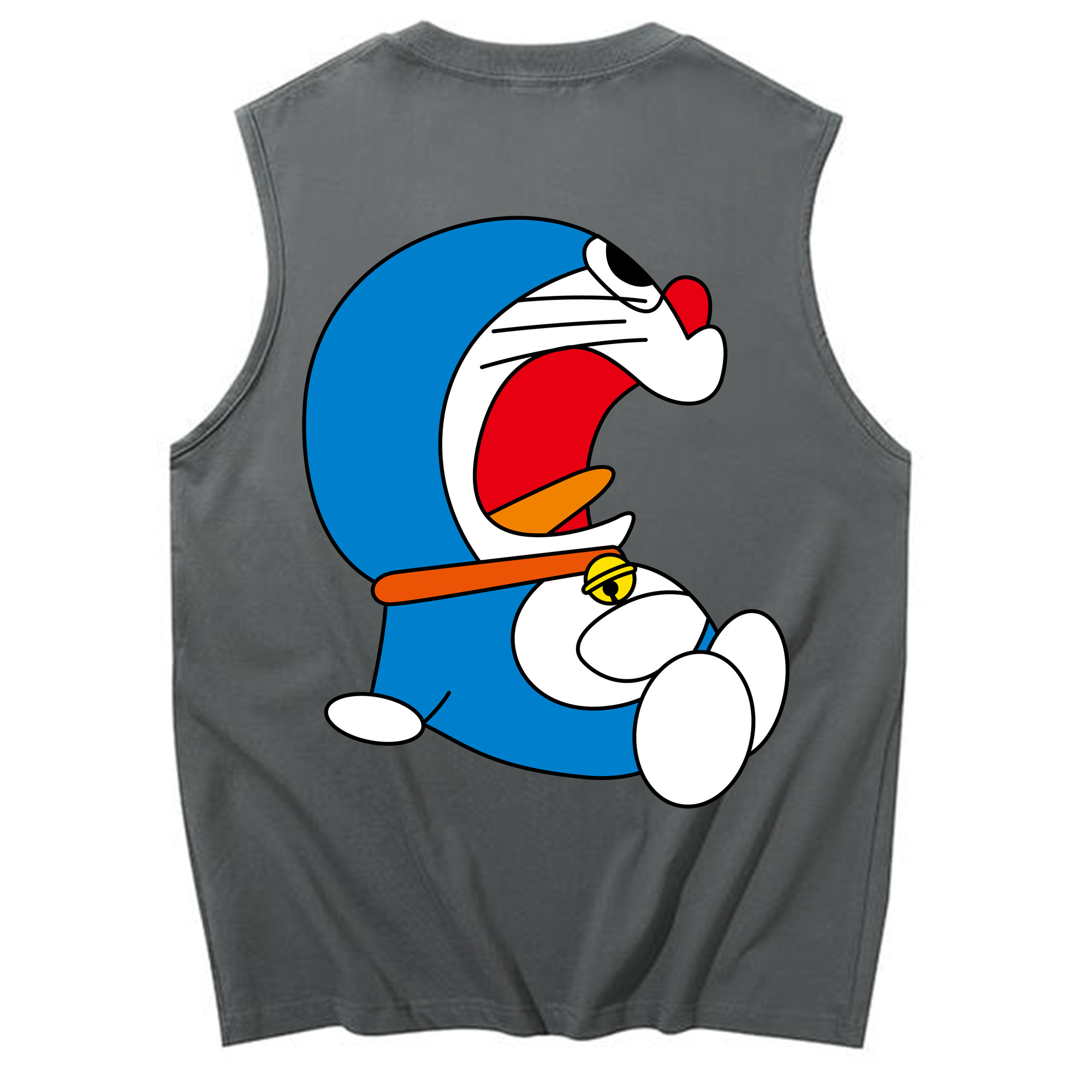 （画像用） ドラえもん Doraemon コットン100％タンクトップ（背面プリント）